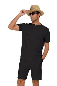 Venta al por Mayor de Shorts de Playa de Verano de 2 Piezas, de Secado Rápido, Tejido de Poliéster/Algodón, Sin Costuras, para Hombre, Ropa Casual de Vacaciones - Product Image 3