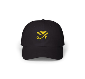 Gorra de Béisbol Personalizada del Antiguo Egipto, de Algodón Premium, con Emblema Egipcio Bordado, Ajustable, Unisex - Product Image 1