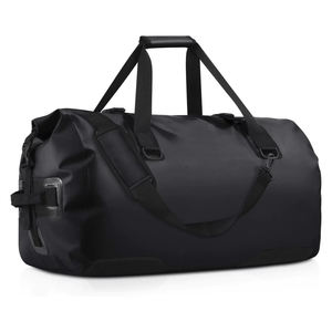 Nouveau sac de sport en nylon gris avec sangle réglable, 30-40L, résistant à l'eau, unisexe, fermeture éclair décontractée - Product Image 2