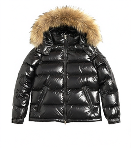 <b>Men's</b> Silver <b>Hooded</b> Puffer Jacket Windproof Casual Winter <b>Coat</b> With Zipper Closure Regular Fit Thick Padding Solid Color - Product Image 6