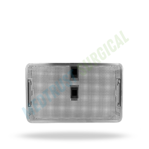 Cesta de Esterilización Dental con Tapa, Bandeja de Instrumentos Quirúrgicos de Acero Inoxidable, Cesta de Almacenamiento para Autoclave Médico - Product Image 5
