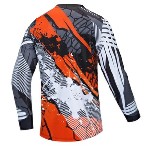 เสื้อแข่งแบบใหม่ล่าสุด เสื้อเจอร์ซีย์แข่งรถวิบากแขนยาว ทนทาน สำหรับผู้ชาย - Product Image 2