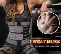 Ceinture de sudation personnalisable pour femme, corset amincissant, gaine de sport, brûleur de graisse, pour la perte de poids et le remodelage corporel