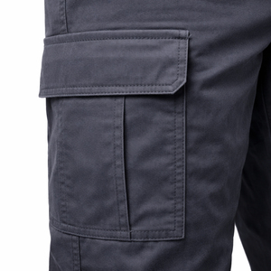 Pantalon cargo TACTICAL STANDARD pour homme, style hip-hop, automne, robuste, multi-poches, en velours côtelé, élasthanne/polyester, OEM - Product Image 5