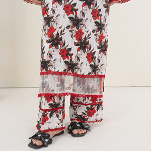 Conjunto de Salwar Kameez Khaddar de 3 piezas con estampado digital para mujer, nuevas colecciones de ropa india y pakistaní, traje Khaddar para damas - Product Image 6