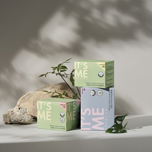 [Its Me] Toalla Sanitaria Natural Super Larga 8p con Cubierta de Algodón Orgánico para Uso Nocturno y Protección Menstrual - Product Image 2