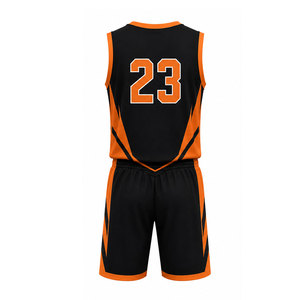 Conjunto de Uniforme de Baloncesto Personalizado de Alta Calidad, Transpirable, de Poliéster, Jersey y Pantalones Cortos que Absorben la Humedad, para Juego en Interiores/Exteriores - Product Image 2