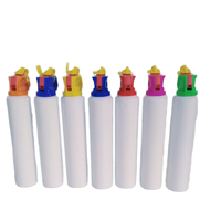 Bleu rose Mini Thunder Party Popper sexe révéler farine de maïs feux d'artifice poudre vaporisateur bouteille pour l'obtention du diplôme retour école célébrations