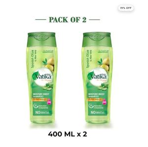 Dabur Vatika Bio Infusions <b>Moisture</b> Bomb <b>shampoo</b> Pack of 2 - Product Image 1
