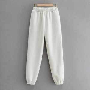 <b>Light</b> & Shade Women's Cuffed Joggers Regular Fit Canvas Jogger <b>Trouser</b> Plus Size Winter Anti-static Sweatpants - Product Image 4