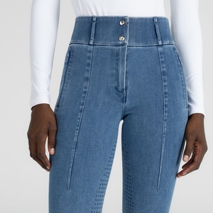 Pantalones de Montar a Caballo de Alta Calidad, Elásticos en 4 Direcciones, Leggings, Ropa Ecuestre, en Tela Técnica con Tacto Suave - Product Image 4