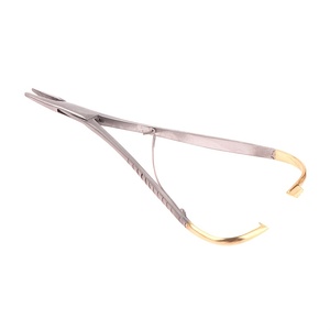 Professional Castroviejo Micro Precise Needle Suture Holder <b>Driver</b> Micro Surgical Suture Holding with Fine Precision Grip - Product Image 1