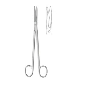 Tijeras Mcindoe de Acero Inoxidable Alemán 420J2 TC de Alta Calidad, Curvas y Rectas, Juego de Instrumentos Manuales Reutilizables para Uso Hospitalario - Product Image 5