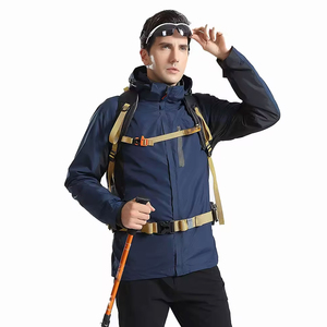 Vestes imperméables légères camouflage OEM pour hommes, coupe-vent, veste de pluie de haute qualité, veste de pêche personnalisée - Product Image 1
