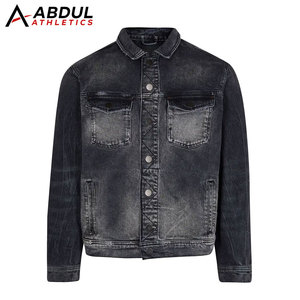 Modern <b>Jeans</b> Winter Jacket With Quality Material Classic Details And Comfortable Fit For Streetwear And Casual Fashion Looks - Product Image 1