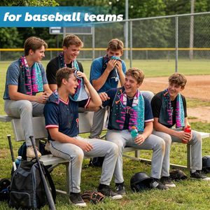 Custom Baseball Team <b>Towels</b> Sublimation Printed Sports Rally <b>Towels</b> Personalized Team Logo Name <b>Towels</b> Bulk Wholesale OEM ODM Cu - Product Image 5