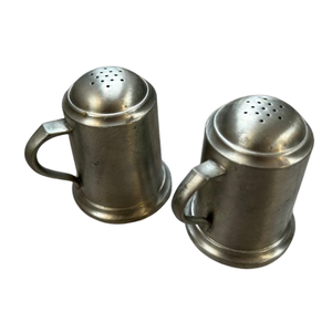 Handmade Metal Set of Two Metal <b>Pepper</b> Shaker Silver Finished Kitchenware Stainless Steel Tabletop <b>Pepper</b> Shakers - Product Image 1