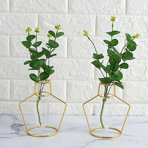 Classic Round Metal Flower Vase Timeless Design <b>Decorative</b> Vase for Living Room <b>Table</b> <b>Decor</b> and Gifting Use - Product Image 5