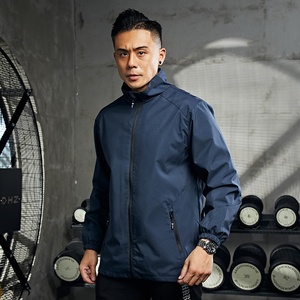 Chaqueta Acolchada Impermeable y Cortavientos para Hombre, con Cierre Frontal, Diseño Sólido Teñido, Interior de Malla de 2 Capas, para Invierno - Product Image 3