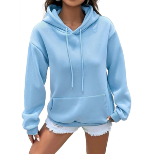 Sweat-shirt d'hiver à séchage rapide pour femme, personnalisable avec logo ODM, pull athlétique à demi-zip sur le devant, vêtement de sport fitness - Product Image 1