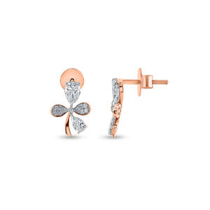 Pendientes de Diamantes en Oro Puro con Brillantes Gotas - Joyería Elegante y Lujosa - Product Image 6