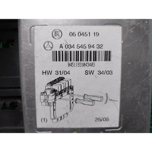 ECUs et modules informatiques d'occasion de classe S A0345459432 - Product Image 4