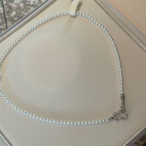 Collier simple et polyvalent en perles d'eau douce naturelles de 3-4 mm avec fermoir Hulu, nouveau style chinois, chaîne de clavicule pour femmes - Product Image 2