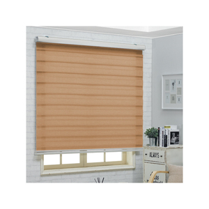 Tissu occultant zébré ignifuge coréen – Fournisseur de matériaux de revêtement de fenêtre Xera Duo Magic pour la vente en gros et l'OEM - Product Image 1