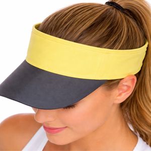 Visera Deportiva Unisex de Dos Tonos con Protección UV, Ajustable, Ligera, para Verano, Aire Libre, Correr, Playa, Ciclismo, Uso Diario - Product Image 5