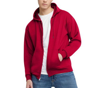 Hoodie pour homme hautement recommandé, prix de gros abordable, impression et logo personnalisés, fonction anti-rétrécissement, mélange de coton - Product Image 1