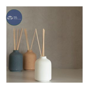 Difusores de Aroma Blue Lotus Lucy, Hechos con Ratán Natural Sostenible, Ideales para el Hogar y Hoteles, SIN Llama - Product Image 1