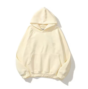 Sweat à capuche unisexe décontracté de haute qualité, logo personnalisé sur le devant, coupe ample, respirant, tissu en molleton 100% coton, hiver - Product Image 3