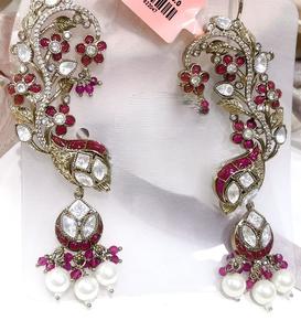 Encantadores Pendientes de Latón Chapados en Oro de Alta Calidad, Modernos y Brillantes, con un Toque Distintivo, para Mujer, Ideales para Fiestas y Eventos Nocturnos - Product Image 2