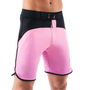 Shorts de bain pour hommes, séchage rapide, extensibles, design color block, pour la compétition, le surf, la plage, les sports nautiques, logo personnalisé OEM - Product Image 5