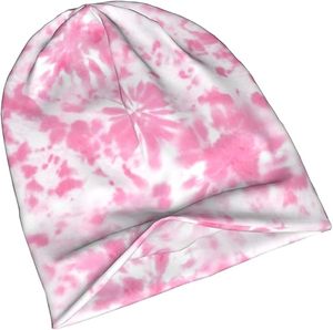Wholesale Tie Dye Double Layers Ribbed Winter Knit <b>Hat</b> Slouchy Stripe <b>Wool</b> <b>Beanie</b> <b>Hat</b> for Adult - Product Image 4