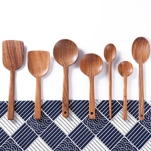 Set of 7 <b>Wooden</b> Cooking Spoons Kitchen Utensils for Effective Cooking - Product Image 6