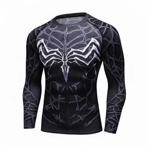 <b>Boxing</b> Jersey Men MMA Rash Guard Jiu Jitsu Bjj T-<b>Shirt</b> Compression <b>Shirt</b> Quick Dry Gym Running Training BJJ Rash Guard - Product Image 6