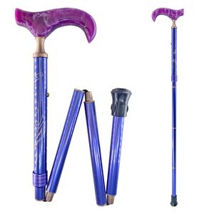 Bastón de aluminio ligero con diseño plegable Bastones de nuevo lanzamiento con eje cómodo - Product Image 2