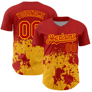 เสื้อเบสบอลพิมพ์ลายระบายอากาศรุ่นใหม่ล่าสุด เสื้อซอฟต์บอลสำหรับทีมแข่งขัน พร้อมชื่อผู้เล่น เสื้อยืดเบสบอลแขนสั้น รับผลิตแบบ OEM - Product Image 1
