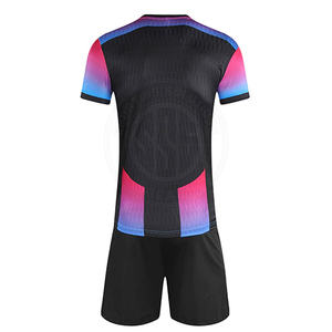 Tenue de football pour homme, tissu doux bicolore, tenue de football légère et confortable, tenue d'équipe, tenue quotidienne - Product Image 2