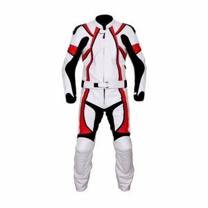 High Quality Leather Apparel Featuring Custom Motorcycle Suit Jackets Breathable Windproof Plus Size Full Sleeve Made for Safety - Product Image 3