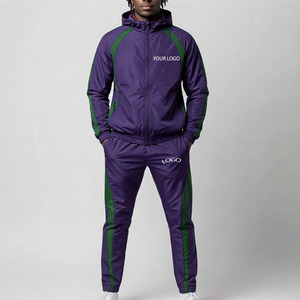 Conjunto de Chaqueta Cortavientos Reflectante Personalizada, Traje Deportivo con Paneles en Contraste, Modelo 2026 - Product Image 5