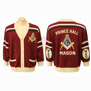 Suéter Masónico para Hombre con Logotipo – Jersey Masónico de Punto Premium, Ropa Casual Cómoda para Invierno, Diseño Personalizado y Marca Privada - Product Image 3