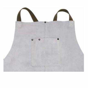 Machine Stitched Welding <b>Aprons</b> Comfortable Fitted Top Selling Adjustable Straps Metal Work Protection Wear Welding Bib <b>Apron</b> - Product Image 2