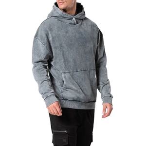 Nouveaux sweats à capuche épais, grande taille, velours lavé, dégradé, teinture par pulvérisation, effet délavé, style ample, sweat à capuche tendance, style personnalisé - Product Image 1