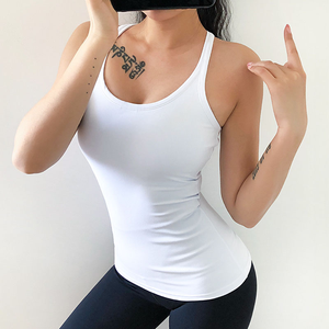 Women's Seamless Sports Tank <b>Top</b> Knitted Crop <b>Vest</b> for Fitness & Running Workouts Short Length Sporty <b>Vest</b> for Fitness - Product Image 3