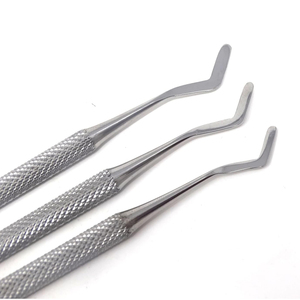 Kit de Instrumentos Restauradores para Obturaciones Dentales de Composite con Espátula Heidmann |   Cuchillo de Acero Inoxidable con Mango Ergonómico Antideslizante - Product Image 2
