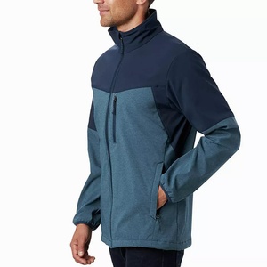 softshell jacket for men and women windproof warm outdoor <b>coat</b> with stretch panels for hiking and travel - Product Image 5