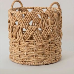 High-Quality Handwoven Rattan <b>Basket</b> for Export | Custom Size & Logo Available | Natural Bamboo <b>Basket</b> for Home Organization - Product Image 4
