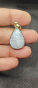 สร้อยคอจี้รูปหิ่งห้อยแฟชั่น ดีไซน์เรียบง่าย ประดับมูนสโตน สำหรับผู้หญิง - Product Image 5